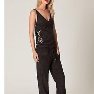 Liberty Garden Faux Suede Top